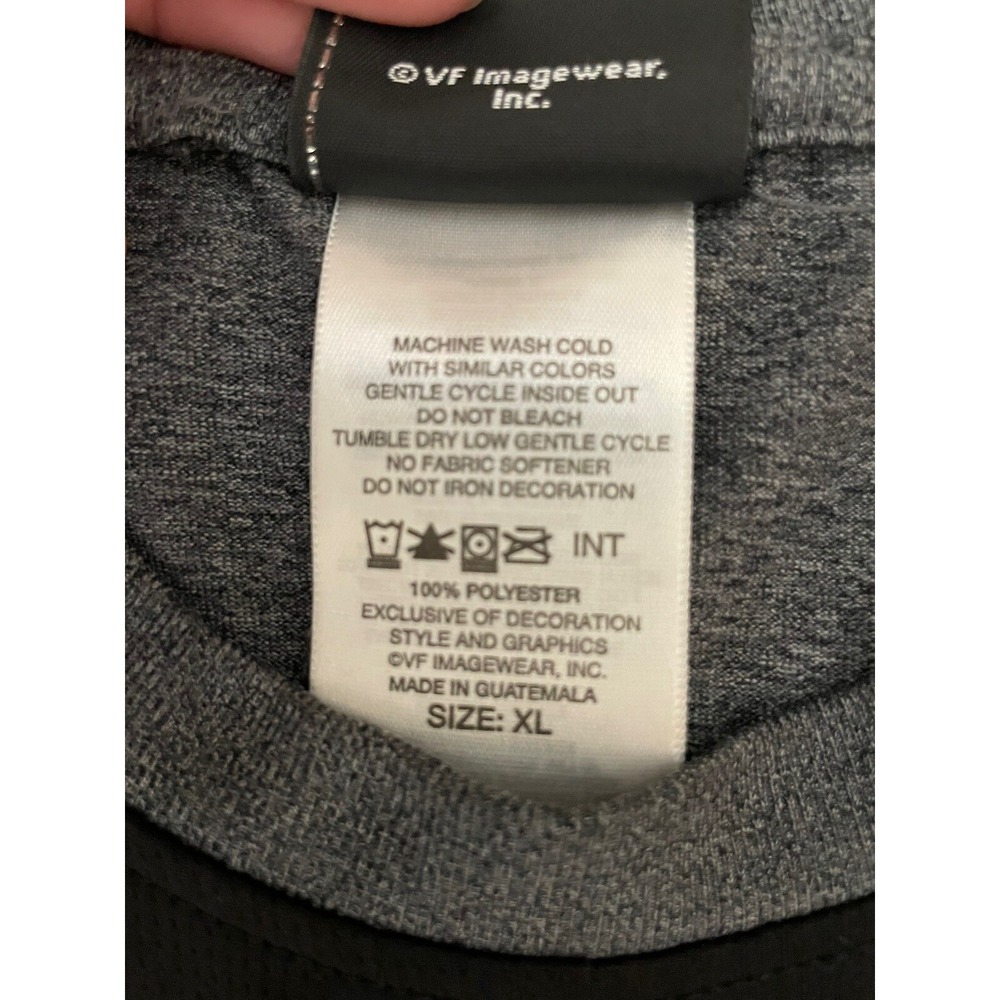 Harley Davidson Black‎ Orange Embroidered Size XL Tank Top Hall's Springfield IL - Picture 4 of 8